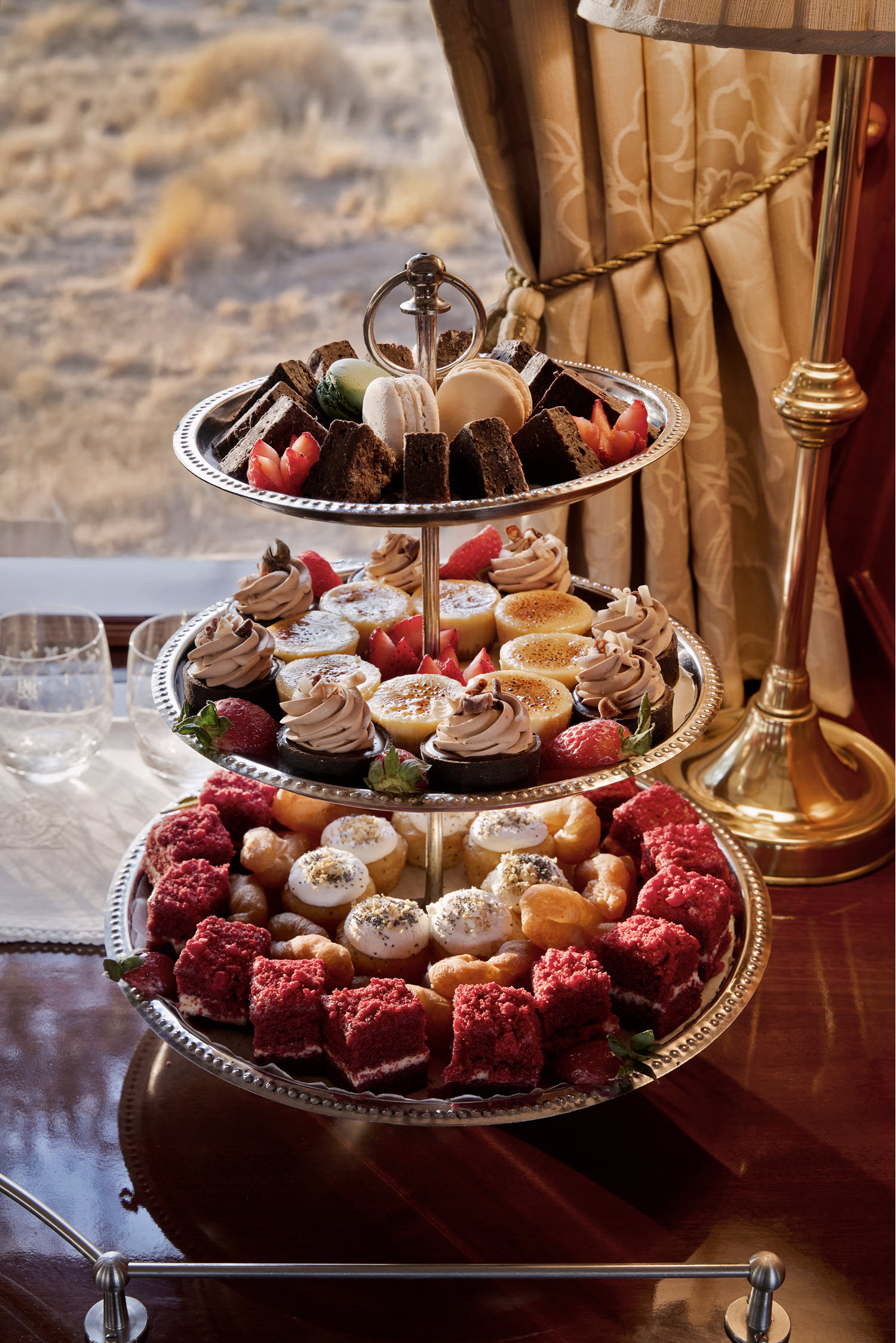 Rovos Rail – Afternoon Tea mit Aussicht auf Afrikas Weite
