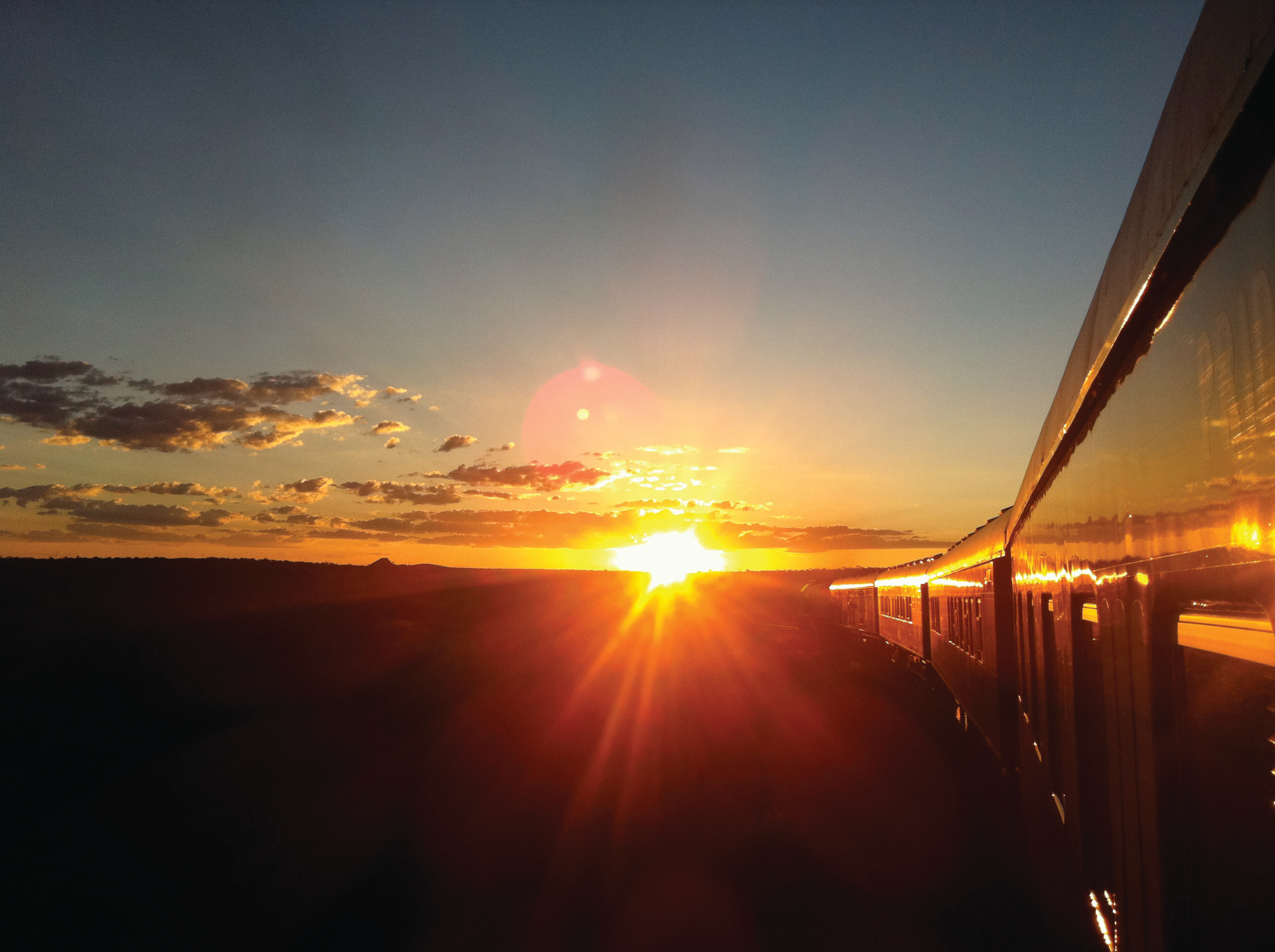 Rovos Rail – Sonnenuntergang auf Afrikas legendärster Zugreise